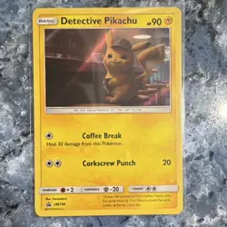 Pokemon Detective Pikachu SM190 Promo Regular 2019 Framestore - Image 1