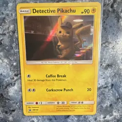 Pokemon Detective Pikachu SM190 Promo Regular 2019 Framestore - Image 2