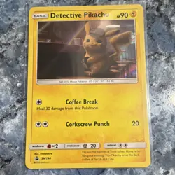 Pokemon Detective Pikachu SM190 Promo Regular 2019 Framestore - Image 3