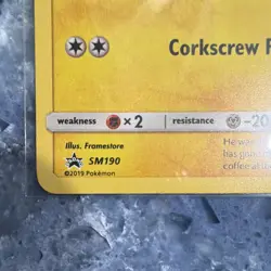 Pokemon Detective Pikachu SM190 Promo Regular 2019 Framestore - Image 4