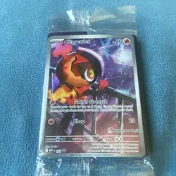 Pokemon Charcadet Promo phantasmal flames Pokemon Center stamp Sealed Pack - Image 1