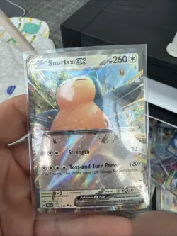 SNORLAX EX 076/131 DOUBLE RARE SV: PRISMATIC EVOLUTIONS POKEMON NEAR MINT - Image 2