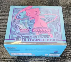 Fusion Strike Pokemon Center Sword and Shield Elite Trainer Box ETB With Case - Image 1