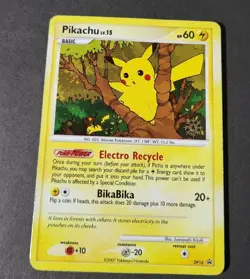 Pikachu Pokemon Diamond & Pearl Black Star Promo #DP16 2007 - Image 1