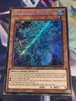 Yu-Gi-Oh! TCG Magicians’ Souls RA02-EN014 Secret Rare 1st Edition NM/M - Image 1