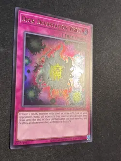 Deck Devastation Virus - Ultra Rare - LCKC-EN047 - NM - Unlimited - Image 2