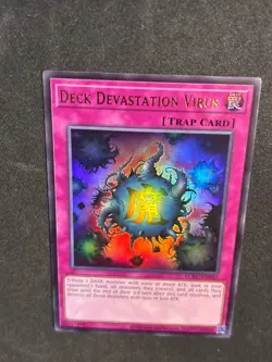 Deck Devastation Virus - Ultra Rare - LCKC-EN047 - NM - Unlimited - Image 5
