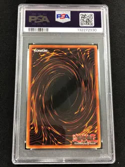 Yugioh 2002 Blue Eyes White Dragon LOB-001 Ultra Rare PSA 5 - Image 2