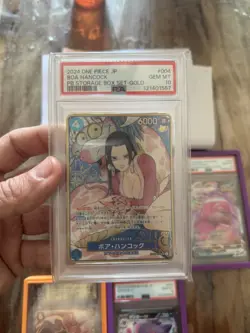 PSA 10 Boa Hancock ST17-004 SR PB Storage Set Gold ONE PIECE Card Japanese 2024 - Image 1