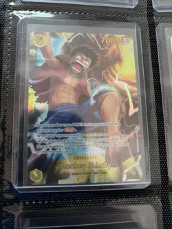 Monkey D Luffy OP15-119 SEC One Piece Alt Art Mint Condition - Image 1