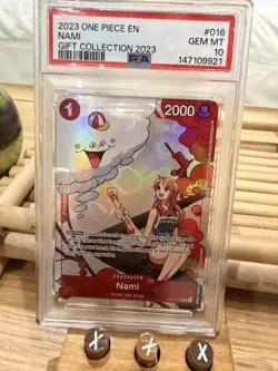 Nami OP01-016 One Piece 2023 Gift Collection Promo Card - PSA 10 - Image 1