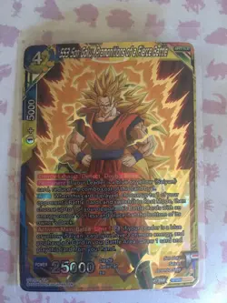 SS3 Son Goku, Premonitions of a Fierce Battle SR BT22-135 Dragon Ball Card NM - Image 1