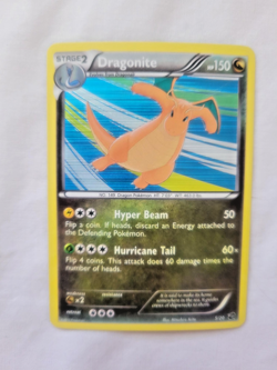 2012 Pokemon Card Dragonite Rare Holo Exclusive 5/20 Dragon Vault (LP) - Image 2