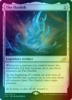 The Ozolith #237 *Foil* (LP) - Ikoria: Lair of Behemoths MTG Magic - Image 1