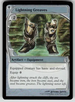 Lightning Greaves (Future Sight) Uncommon Mystery Booster 2 225 MTG NM 2024 - Image 1