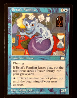 MTG - Ertai's Familiar - NM - Weatherlight #38 - RARE - EN - REG - Image 1