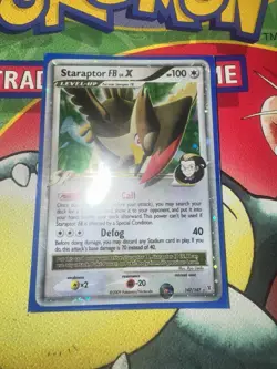 Pokemon TCG Staraptor LV.X Holo Supreme Victors 147/147- 2009 (Great Condition) - Image 1