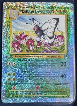 Pokemon Butterfree 21/110 Legendary Collection Reverse Holo Rare EN 2002 - Image 1