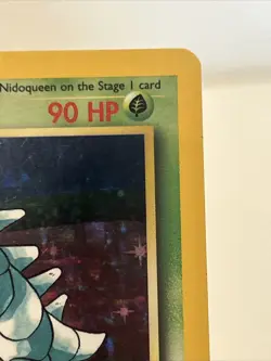 Pokemon TCG Nidoqueen 7/64 1st Edition Jungle Holo Rare LP Condition - Image 4