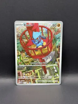 Riolu 010 PROMO BLACK STAR HOLO Mega Evolution ETB Pokemon English Me01 Foil TCG - Image 2