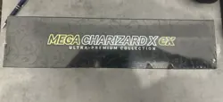 Pokemon TCG Mega Charizard X ex Ultra-Premium Collection UPC Sealed Small Rips - Image 3