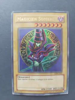 Yu-Gi-Oh Magicien Sombre LDD-F003 Ultra Rare FR Vintage1996 - Image 3