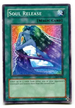 Yu-Gi-Oh! PLAYED/POOR Soul Release Common englisch Seelenerlosung - Image 1