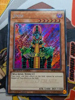 Jinzo SBCB-EN147 Secret Rare 1st Edition Yugioh - VLP/LP - Image 1