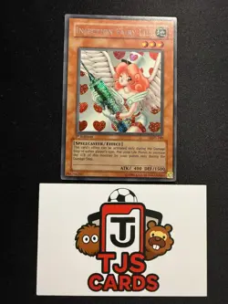 Injection Fairy Lily (3) - Secret Rare 1st Edition LOD-100 - LP - YuGiOh - Image 1