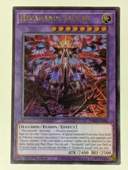 Hecahands Jauzah Ultra Rare Yugioh! PHRE - Image 1