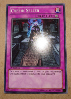 Yugioh Coffin Seller LCJW-EN132 Common 1st Edition - Image 1