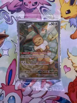 Eevee PROMO SVP-173 Prismatic Evolutions ETB SEALED Eevee Promo Card Pokemon 2 - Image 1