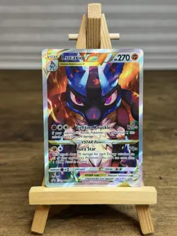 Lucario VSTAR SWSH291 Sword & Shield Promo Holo Pokemon Card NM - Image 1