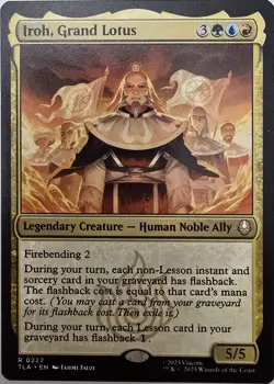 MTG Iroh’s Grand Lotus — Temur Flashback Commander Deck- Ready To Play-100 Cards - Image 1