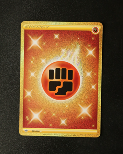 Pokemon Card TCG - Fighting Energy 233/198 - Chilling Reign - Secret Rare - NM ⭐ - Image 1