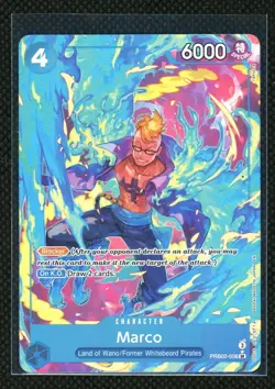 PRB02-008 Marco SR Alt Art The Best Vol.2 One Piece TCG English Card - Image 1
