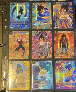 Dragon Ball Super Fusion World Binder Lot 190+ Cards English & Jap Manga Foil... - Image 2