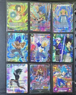 Dragon Ball Super Fusion World Binder Lot 190+ Cards English & Jap Manga Foil... - Image 5