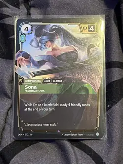 Riftbound - Sona - Harmonious - 073/298 Origins - NM - Image 1