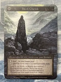 Black Obelisk CURIO - Sorcery Contested Realm (Beta Edition 3rd Wave) - Image 2