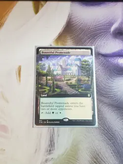 Bountiful Promenade - Extended Art - Battle for Baldur's Gate MTG - Near Mint NM - Image 1