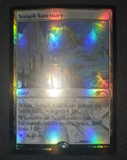 MTG FOIL Seraph Sanctuary 1292 Secret Lair NM - Image 1