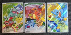 First Partner Illustration Collection Series 1 Kanto GEN 1 Starters Pokemon TCG - Image 1