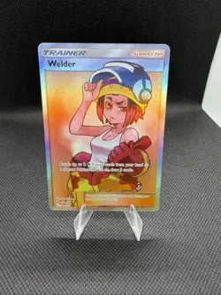POKEMON TCG WELDER 214/214 S&M UNBROKEN BONDS FULL ART UR!! - Image 1