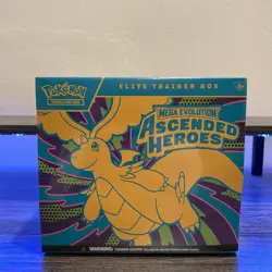 Pokemon TCG Ascended Heroes ETB Factory Sealed Box New! #9 small tear - Image 1