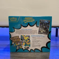 Pokemon TCG Ascended Heroes ETB Factory Sealed Box New! #9 small tear - Image 2