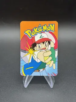 Mr Mime Holo Pokemon Vintage 2000 Vending Prism Sticker Nintendo Rare - Image 2