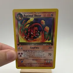 Pokemon TCG Dark Charmeleon 32/82 Team Rocket 1st Edition Rare French Regular - Image 2