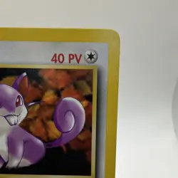 Pokemon TCG Rattata 66/82 Team Rocket 1st Edition French Common Wizards 2000 - Image 5