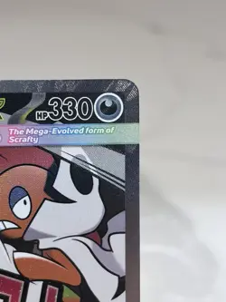 Mega Scrafty ex 270/217 Mega Attack Rare ME: Ascended Heroes Pokemon Near Mint - Image 3